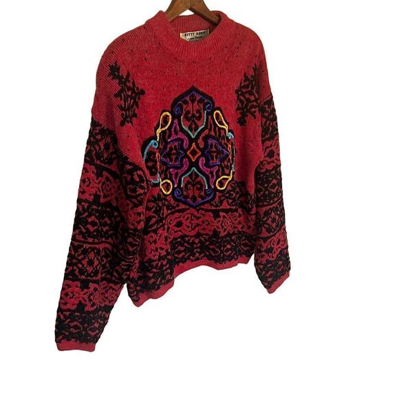 Vintage Kitty Hawk By Vivian Wang Crewneck Sweater - Picture 2 of 7